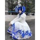N.N.Star Dragon Bone Lily Underbust JSK(Reservation/2 Colours/Full Payment Without Shipping)